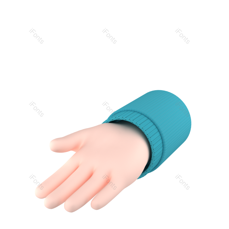 元素图片,立体元素,素材PNG,手势免抠素材
